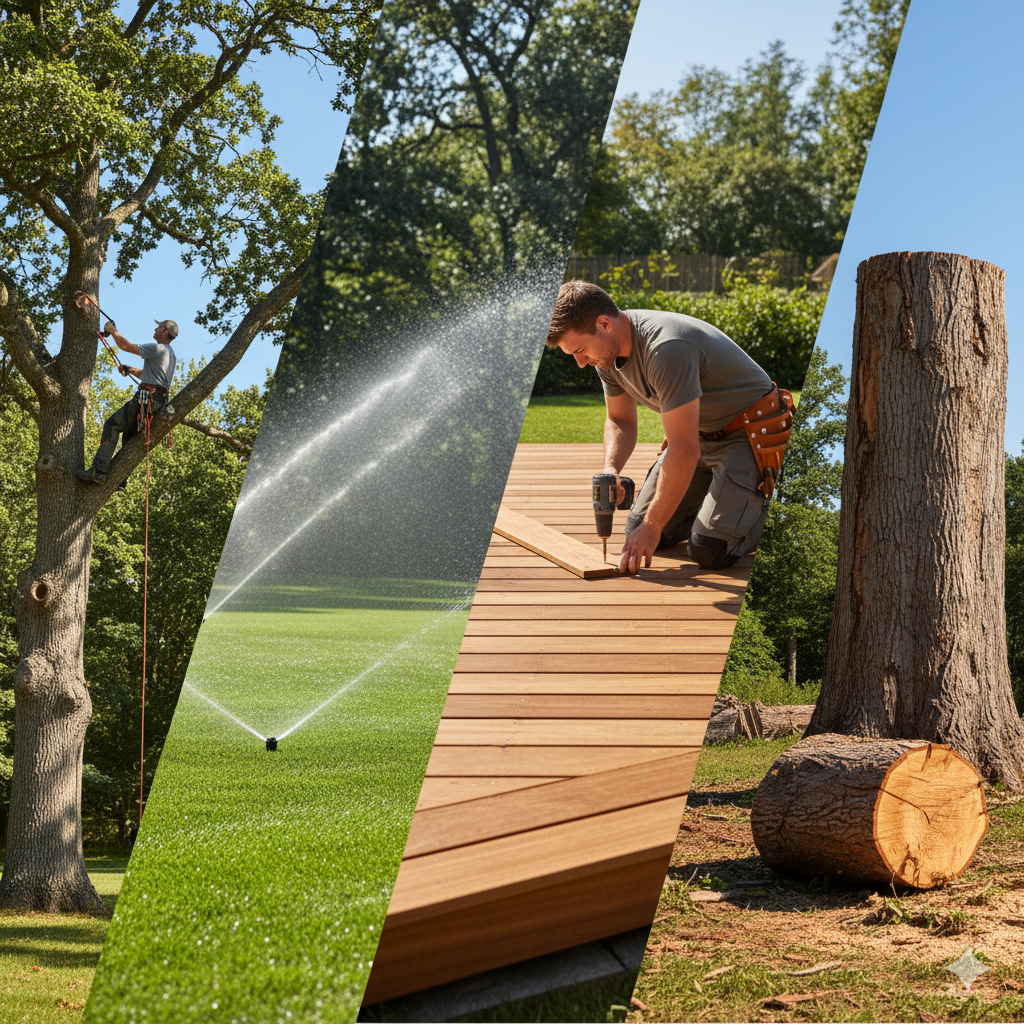 Services Arbo Terrasse (Élagage, Arrosage, Terrasse)